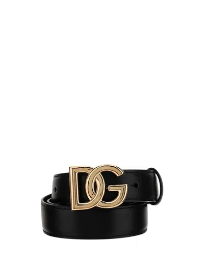 Dolce & Gabbana Belt In Black