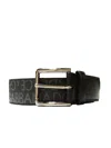 Dolce & Gabbana Belt With Buckle Embroidered With Logo