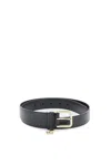 DOLCE & GABBANA BELT WITH CHARM LOGO