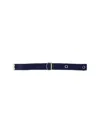 Dolce & Gabbana Logo-print Buckled Belt In Blue