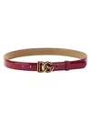 DOLCE & GABBANA DOLCE & GABBANA BELT WITH LOGO BUCKLE