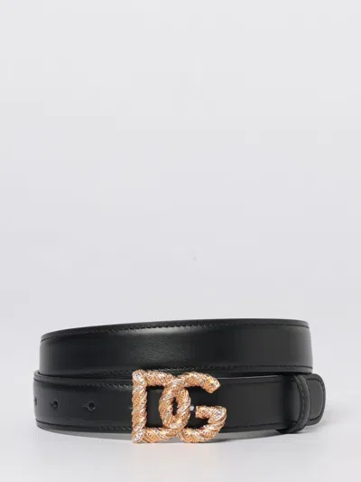 Dolce & Gabbana Belt Woman  In Black