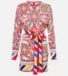 Dolce & Gabbana Bedrucktes Top Aus Seide