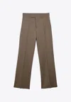 Dolce & Gabbana Dolce&gabbana Beige Wool Tailored Trousers Men In Beige