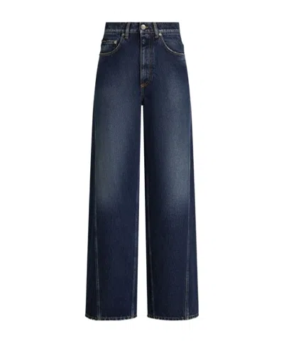 Dolce & Gabbana Belt-loop Jeans In Black