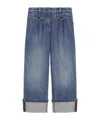Dolce & Gabbana Belt-loop Jeans In Blue