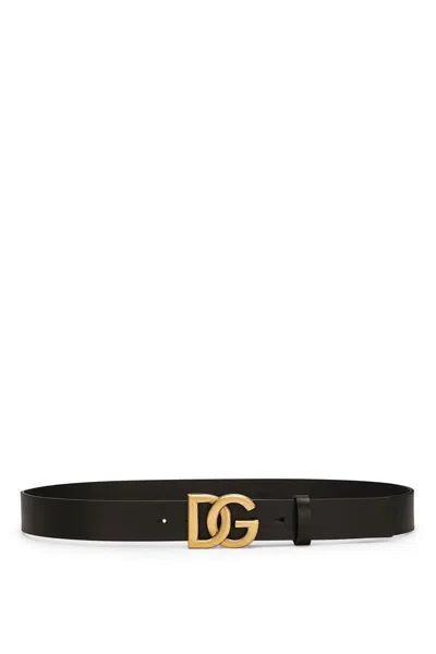 Dolce & Gabbana Belts In Black