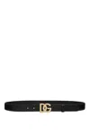 Dolce & Gabbana Belts In Black