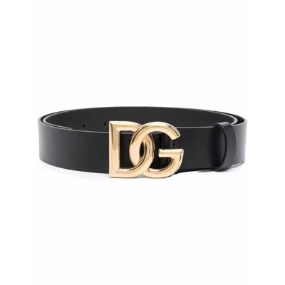 Dolce & Gabbana Belts In Black