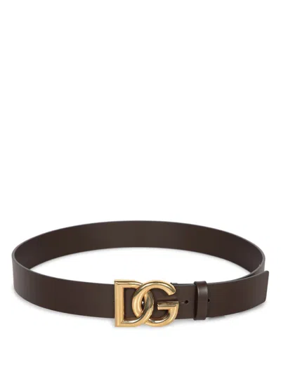 Dolce & Gabbana Belts In Brown