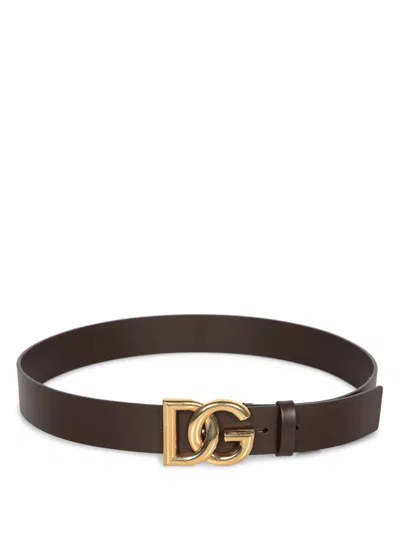 Dolce & Gabbana Belts In Brown
