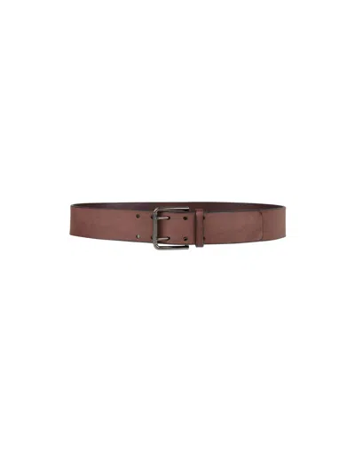 Dolce & Gabbana Belts In Brown