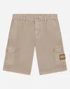 Dolce & Gabbana Bermuda In Beige