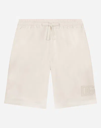 Dolce & Gabbana Bermuda In Beige