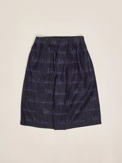 Dolce & Gabbana Kids' Bermuda Bermuda In Blue