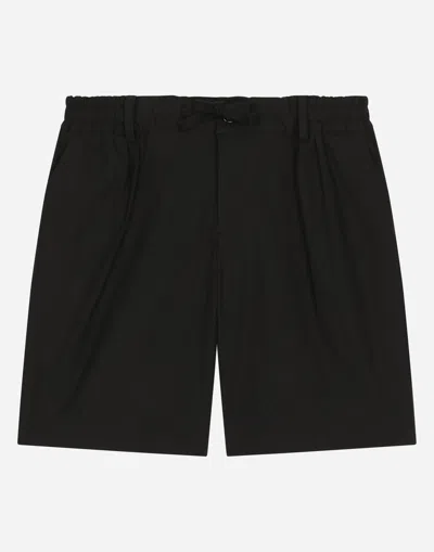 Dolce & Gabbana Bermuda In Black