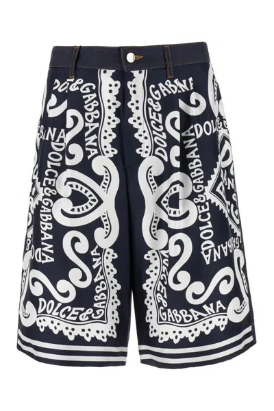 Dolce & Gabbana Bermuda In Combined Variant