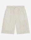 Dolce & Gabbana Bermuda In Rigato