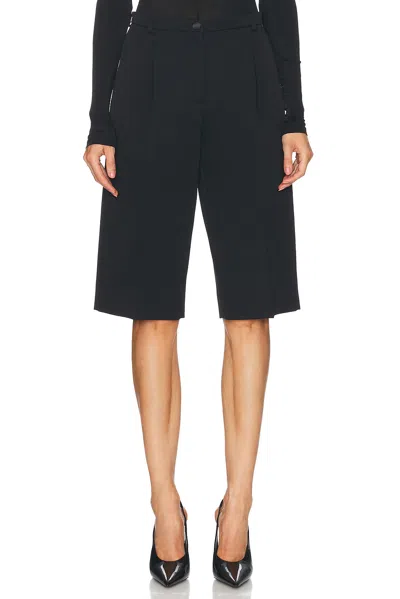 Dolce & Gabbana Bermuda Short In Black
