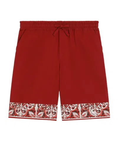 Dolce & Gabbana Kids' Bermuda Shorts In Multi