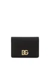 Dolce & Gabbana Women Bi-fold Wallet With Logo Plaque