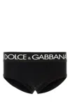 Dolce & Gabbana Logo-print Stretch-cotton Briefs