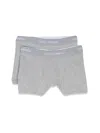Dolce & Gabbana Bi-pack Boxer In Gray