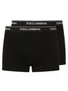 Dolce & Gabbana Bi-pack Boxer Regular In Black