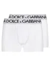Dolce & Gabbana Saint Laurent Babylone Leather Slingback Ballets In White