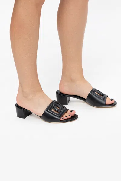 DOLCE & GABBANA DOLCE & GABBANA ‘BIANCA’ MULES
