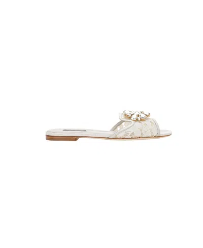 DOLCE & GABBANA BIANCA SANDALS