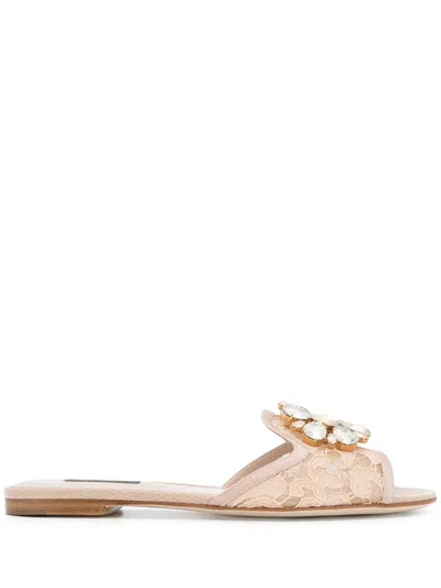 DOLCE & GABBANA `BIANCA` SANDALS