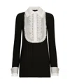 Dolce & Gabbana Mini Dress In Black