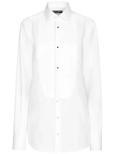 Dolce & Gabbana Camicia In White