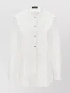 Dolce & Gabbana White Shirt With Classic Collar In Cotton Stretch Woman