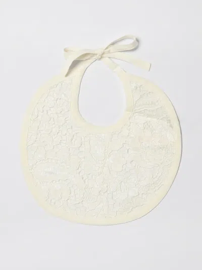 Dolce & Gabbana Bibs Girl Kids  In White