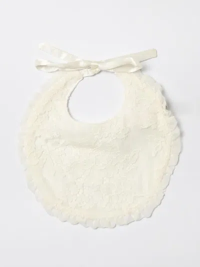 Dolce & Gabbana Bibs Girl Kids  In White