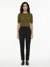 Dolce & Gabbana Striped Wool Knit T-shirt In Bicolor
