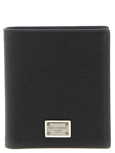 Dolce & Gabbana 'bifold' Card Holder In Black