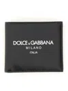 Dolce & Gabbana Bifold Wallet In Black
