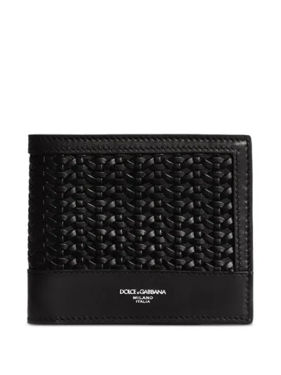 Dolce & Gabbana Bifold Wallet In Black