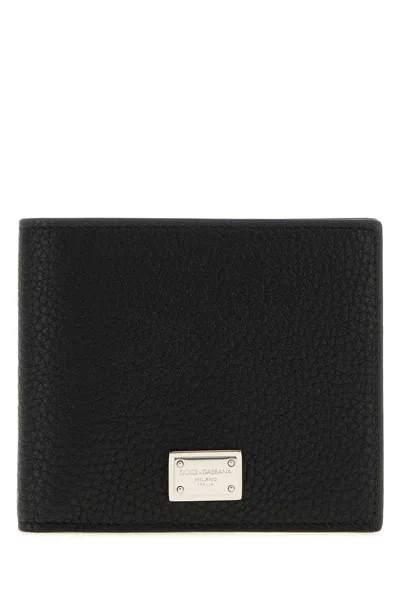 Dolce & Gabbana Bifold Wallet In Black
