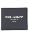 Dolce & Gabbana Bifold Wallet In Blue