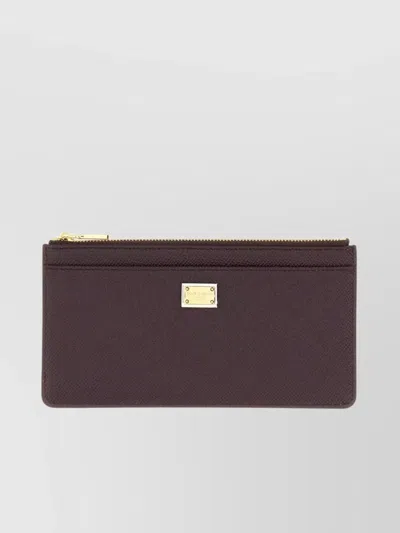 DOLCE & GABBANA BIG CARD HOLDER "NAMEPLATE"