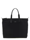 Dolce & Gabbana Structured Tote Bag With Metal Hardware And Top Handles In Black