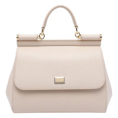 Dolce & Gabbana Big Sicily Handbag In Pink