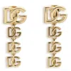 Dolce & Gabbana Gold Metal Multilogo Earrings