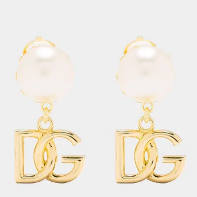 DOLCE & GABBANA DOLCE & GABBANA GOLD METAL EARRINGS