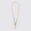 DOLCE & GABBANA DOLCE & GABBANA GOLD TONE METAL NECKLACE