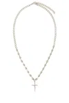 Dolce & Gabbana Collana In Metallo Argento  Uomo